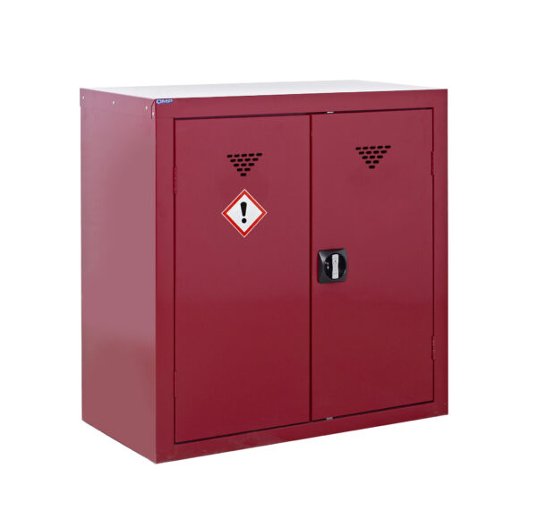 CP909046ZRXX Pesticide & Agrochemical Cabinet - 900mm (H) x 900mm (W) x 460mm (D)