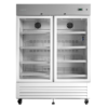 Coolmed Pharmacy Fridge | CMG500 | 480L | Double Glass Door