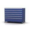 1200mm Wide 6 Drawer Cabinet | Castors
