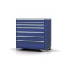900mm Wide 7 Drawer Cabinet | Feet