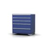 900mm Wide 5 Drawer Cabinet | Feet