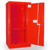 PA733-CoSHH-Cabinet-open Pesticide & Agrochemical Cabinet - 700mm(H) x 350mm(W) x 300mm(D)