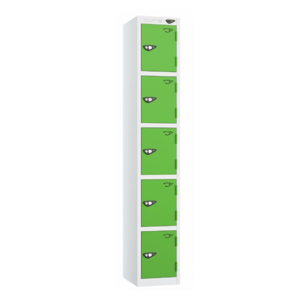 Full Height Five Tier Locker | 1800mmH x 300mmW x 300mmD