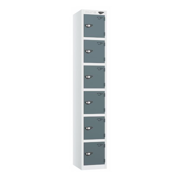Full Height Six Tier Locker | 1800mmH x 300mmW x 300mmD