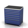 Tool-trolley-900w-castors-7-drawer-WEB-3 900mm Wide 7 Drawer Cabinet | Castors