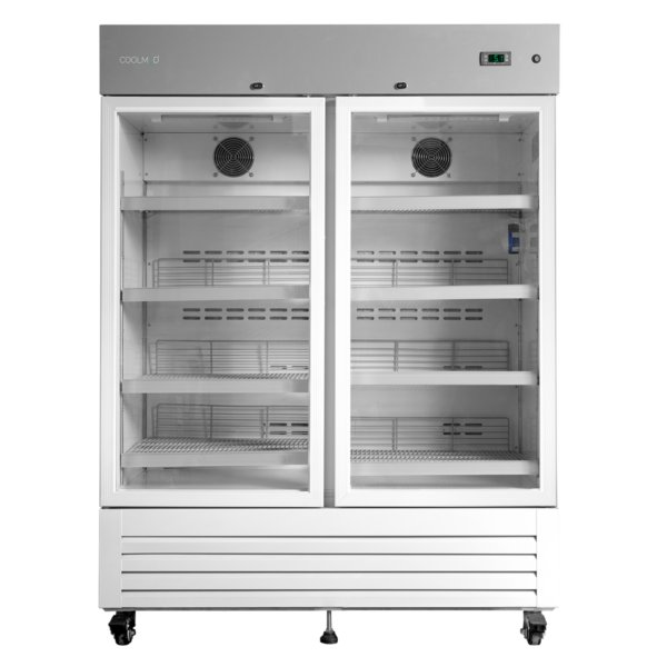 Coolmed Pharmacy Fridge | CMG500 | 480L | Double Glass Door