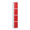 Full Height Four Tier Locker | 1800mmH x 300mmW x 300mmD