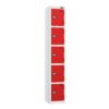 Full Height Five Tier Locker | 1800mmH x 300mmW x 300mmD