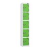 Full Height Five Tier Locker | 1800mmH x 300mmW x 300mmD