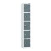 Full Height Five Tier Locker | 1800mmH x 300mmW x 300mmD