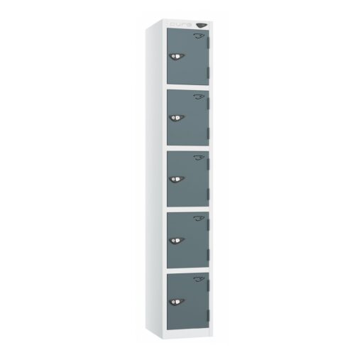 Full Height Five Tier Locker | 1800mmH x 300mmW x 300mmD