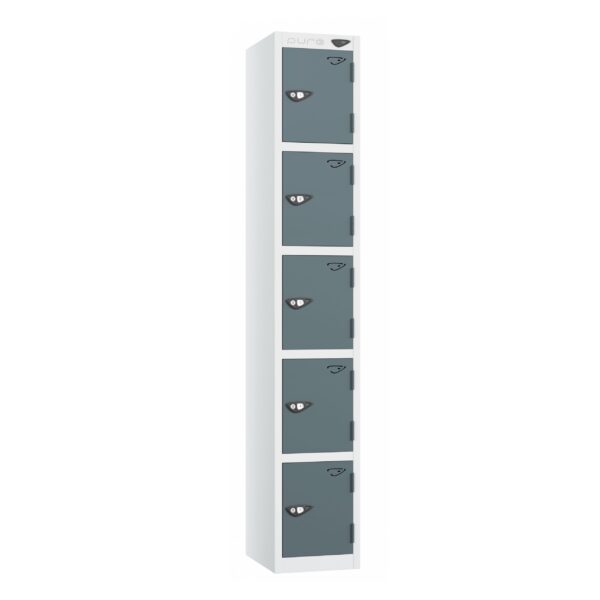 Full Height Five Tier Locker | 1800mmH x 300mmW x 300mmD