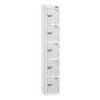Full Height Five Tier Locker | 1800mmH x 300mmW x 300mmD