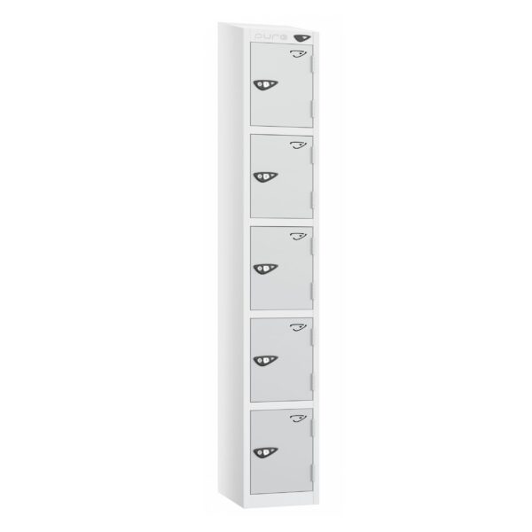 Full Height Five Tier Locker | 1800mmH x 300mmW x 300mmD