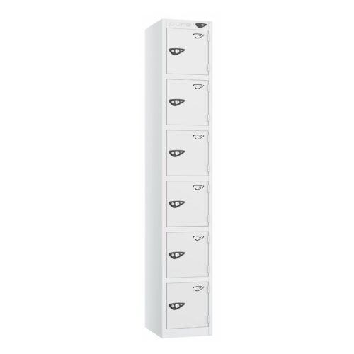 Full Height Six Tier Locker | 1800mmH x 300mmW x 300mmD
