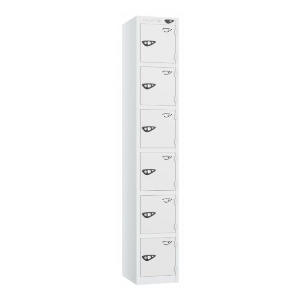 Full Height Six Tier Locker | 1800mmH x 300mmW x 300mmD