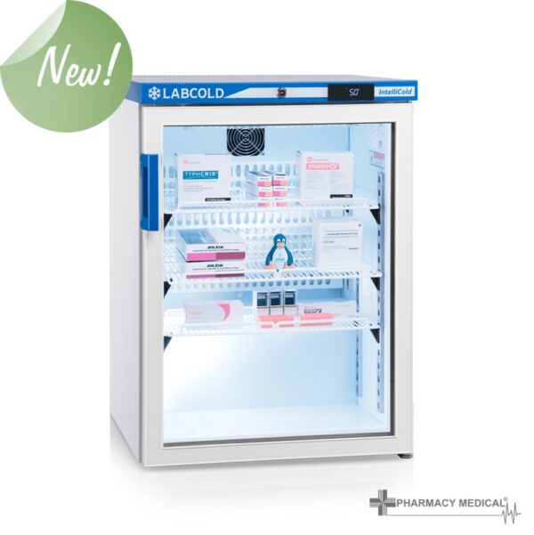 RLDG0519-web Labcold Pharmacy Fridge | RLDG0519 | 150L | Glass Door
